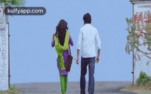 love walking looking at each other samantha nagachaitanya