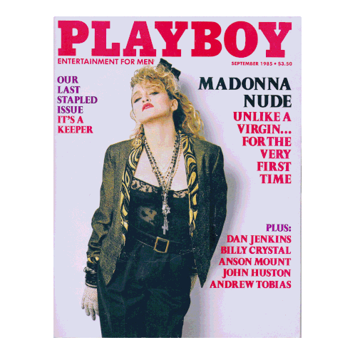 Madonna Magazine Sticker - Madonna Magazine Playboy Stickers