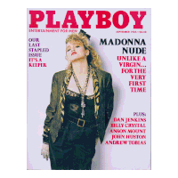 Madonna Magazine Sticker - Madonna Magazine Playboy Stickers