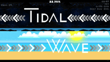 Geometry Dash Tidal Wave GIF
