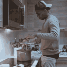 Cooking Kevin Gates GIF - Cooking Kevin Gates The Man The Myth And The Legend GIFs