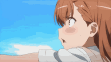 Anime Girl Blush Toaru Kagaku No Railgun GIF - Anime Girl Blush Toaru Kagaku No Railgun A Certain Scientific Railgun GIFs