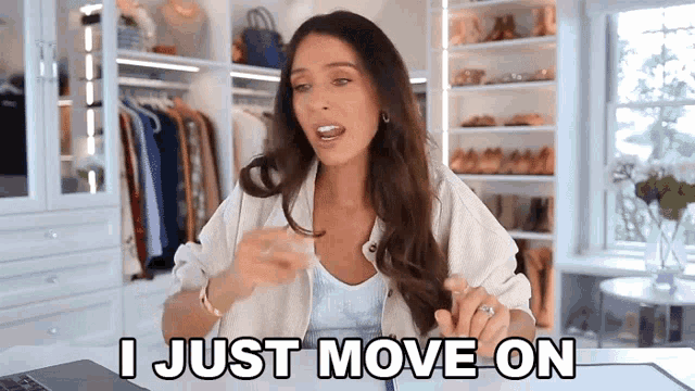 I Just Move On Shea Whitney GIF - I Just Move On Shea Whitney Just