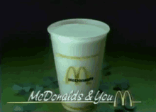 Mcdonalds Shamrock Shake GIF - Mcdonalds Shamrock Shake Milkshake GIFs