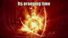 Its Orangin Time Its Orange GIF - Its Orangin Time Its Orange Piccolo Orange GIFs