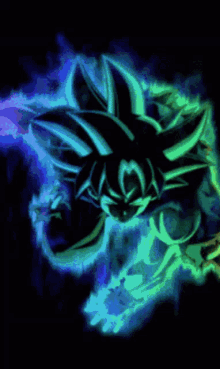 Goku Ultra Raiiinbow Cool GIF - Goku Ultra Raiiinbow Cool Colorful GIFs