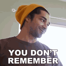 You Dont Remember Wil Dasovich GIF - You Dont Remember Wil Dasovich You Dont Recall GIFs