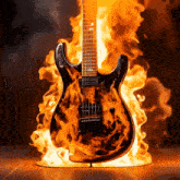 Guitar Fire GIF - Guitar Fire Guitar On Fire GIFs