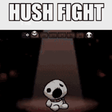 Isaac Hush Fight GIF - Isaac Hush Fight The Binding Of Isaac GIFs