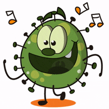 corona virus pandemic green happy