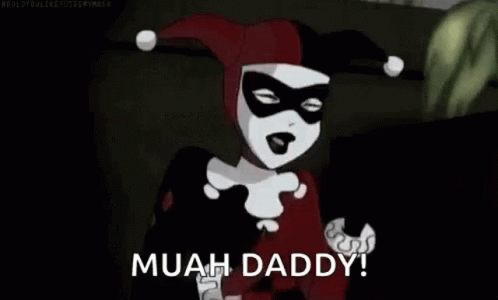Harley Quinn Batman GIF - Harley Quinn Batman Kiss - Discover & Share GIFs