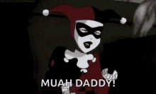 Harley Quinn Batman GIF - Harley Quinn Batman Kiss GIFs