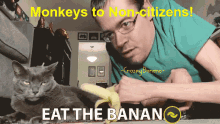 eat banano