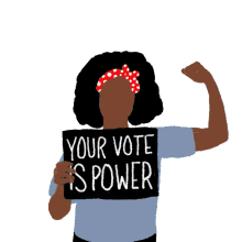 you are strong your vote is power power voting power womens voting rights