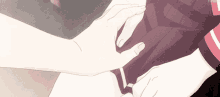 Holding Hands Anime GIF - Holding Hands Anime Ally Val GIFs