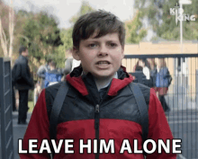 Leave Him Alone Get Loss GIF - Leave Him Alone Get Loss Staw Away GIFs