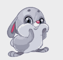 Bunny Animated GIF - Bunny Animated Blow Kiss GIFs