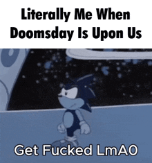 Sonic The Hedgehog Doomsday GIF - Sonic The Hedgehog Doomsday Fucked GIFs