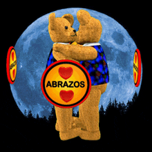 Abrazos Bear Hugs GIF - Abrazos Bear Hugs Teddy Hugs GIFs