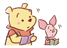 pooh pooh and piglet study take notes