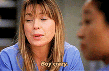 Greys Anatomy Meredith Grey GIF - Greys Anatomy Meredith Grey Boy Crazy GIFs