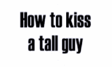 Kiss Anime GIF - Kiss Anime How To Kiss A Tall Guy GIFs