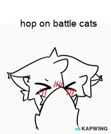 Battle Cats Hop On GIF
