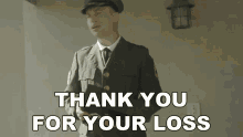 Thank You For Your Loss Laugh Over Life GIF - Thank You For Your Loss Laugh Over Life åß GIFs