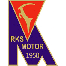 a logo for rks motor 1950 with a deer