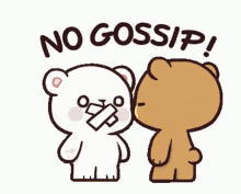 Mocha Milk Bear Psst GIF - Mocha Milk Bear Psst Gossip GIFs