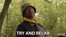 Try And Relax Remi Milburn GIF - Try And Relax Remi Milburn James Purefoy GIFs