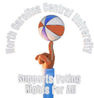 North Carolina Center University Supports Voting Rights For All Vote Sticker - North Carolina Center University Supports Voting Rights For All North Carolina Vote Stickers