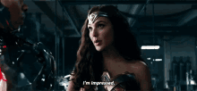 Wonder Woman Impressed GIF - Wonder Woman Impressed Gal Gadot GIFs