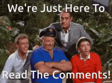 Reading Comments Gilligans Islands GIF - Reading Comments Gilligans Islands GIFs