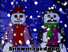 Snowmageddon Snowman GIF - Snowmageddon Snowman GIFs