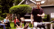 July GIF - Dancing Excited Barbecue Party GIFs