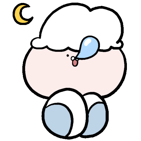 Bedtime Rest Sticker - Bedtime Rest Snore Stickers