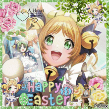 Happy Easter D4jd GIF - Happy Easter D4jd Takeshita Miiko GIFs