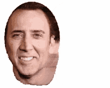 nicolas cage smile head on the move side to side nick cage