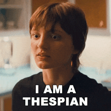 I Am A Thespian Cynthia GIF - I Am A Thespian Cynthia Grease Rise Of The Pink Ladies GIFs