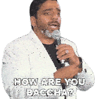 How Are You Baccha Jeeveshu Ahluwalia Sticker - How Are You Baccha Jeeveshu Ahluwalia Kaise Ho Bacche Stickers