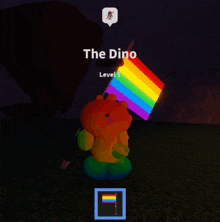 Dino Dino Pride GIF - Dino Dino Pride Dino Rainbow GIFs