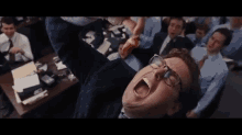 Donny Eats A Fish GIF - The Wolf Of Wall Street Jonah Hill Donnie Azoff GIFs