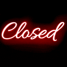 Closed Neon Light GIF - Closed Neon Light GIFs