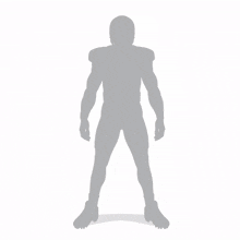a drawing of a football player from colorado giving a thumbs up