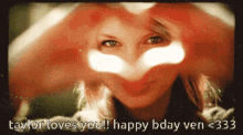 Taylor Swift Happy Birthday GIF - Taylor Swift Happy Birthday Love GIFs