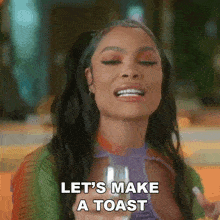 Let'S Make A Toast To New Everything Period Basketball Wives Orlando GIF - Let'S Make A Toast To New Everything Period Basketball Wives Orlando Cheers To Everything New GIFs