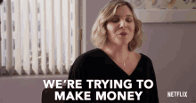Trying Make Money GIF - Trying Make Money Grace And Frankie GIFs