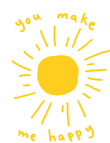 Happy Sunshine Sticker - Happy Sunshine Stickers