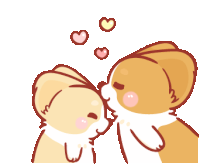 Love Nose Sticker - Love Nose Couple Stickers
